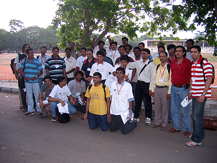 Final group photo at BarCampChennai